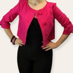 Handmade Bolero Style Crop Hot Pink Jacket…